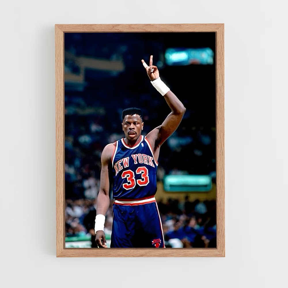 Poster L'Élan de Patrick – affiche Basketball (vue 4)